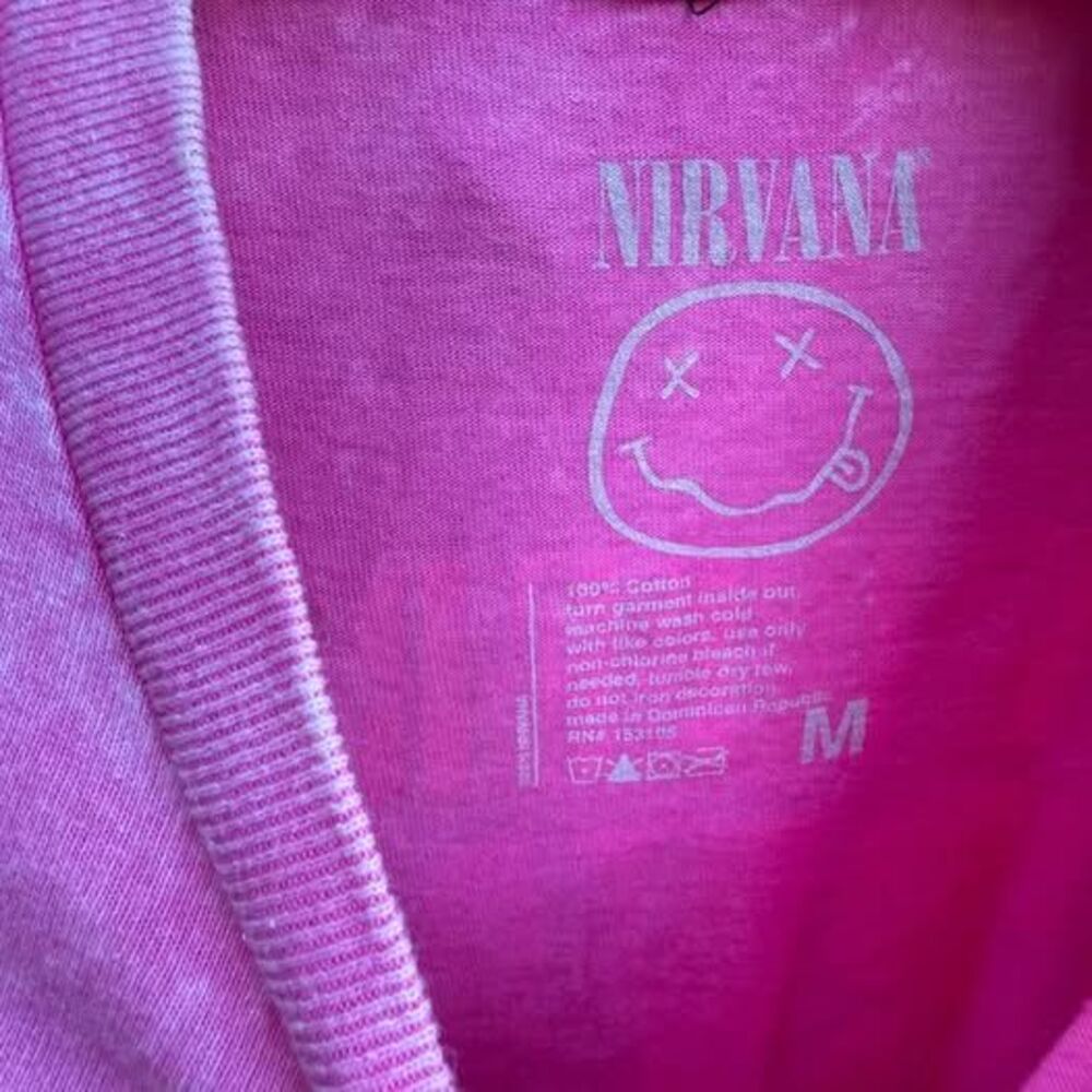 Nirvana Tshirt Size Medium New Without Tags. - image 3